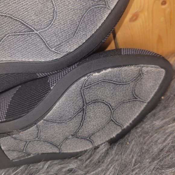 Womens Skechers (44731) Cleo Sherlock Black/gray  Flats Women's Sz 7.5 - Picture 7 of 9